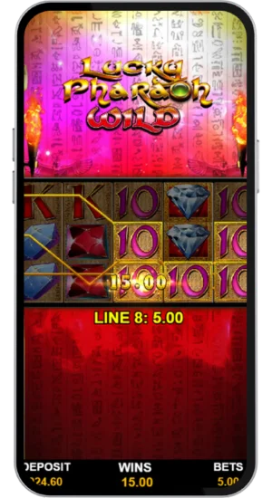 Lucky Pharaoh Casino-App – Mobile Spielothek mit Demo-Zugang