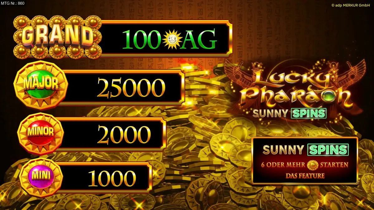 Lucky Pharaoh Sunny Spins – Bonusmechanik im Demo-Modus